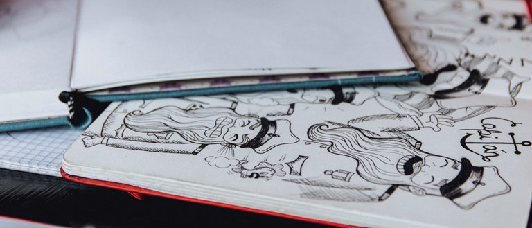 notebook illustration