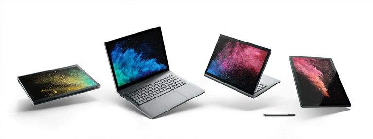 best laptop for graphic design and animation: different uses of microsoft surface book 2