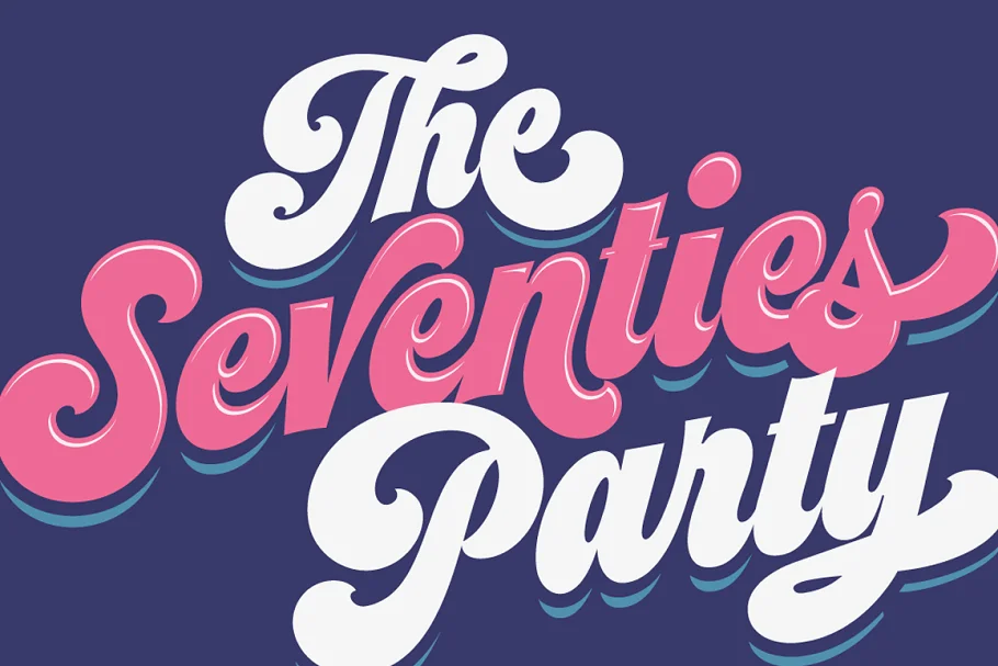 the seventies font